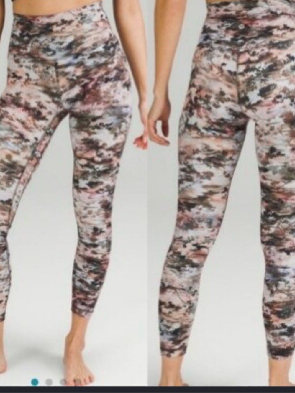 lululemon athletica Multicolor Abstract High-Rise Leggings